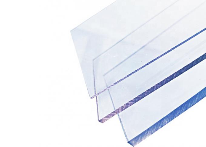 Non Flammable Solid Polycarbonate Sheet Clear Harmless Multipurpose