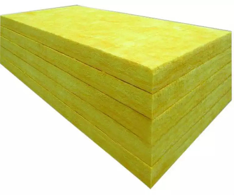 Fireproof Glass Wool Rigid Fiberboard Insulation Heatproof Multipurpose
