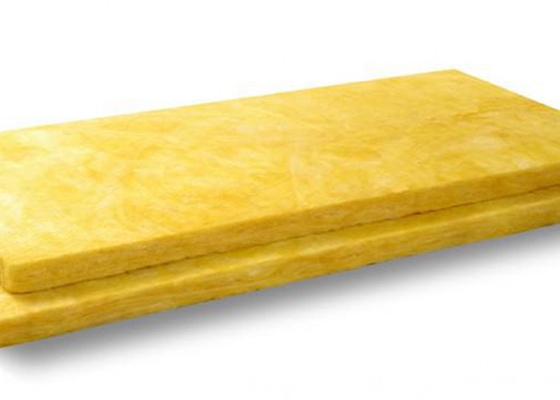 Waterproof stable Rigid Fiberglass Panels , Anticorrosive Glass Wool Insulation Sheet