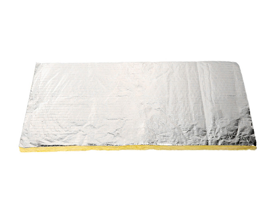 Harmless Glasswool Sandwich Panel , Noise Reduction Thermal Insulation Glass Wool