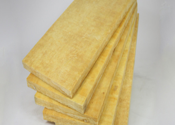 Stable Harmless Fibreglass Insulation Board , Fireproof Glass Wool Insulation Blanket