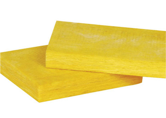 Stable Harmless Fibreglass Insulation Board , Fireproof Glass Wool Insulation Blanket