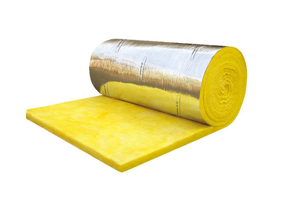 Heatproof Glass Wool Insulation Roll Multifunctional Soundproof