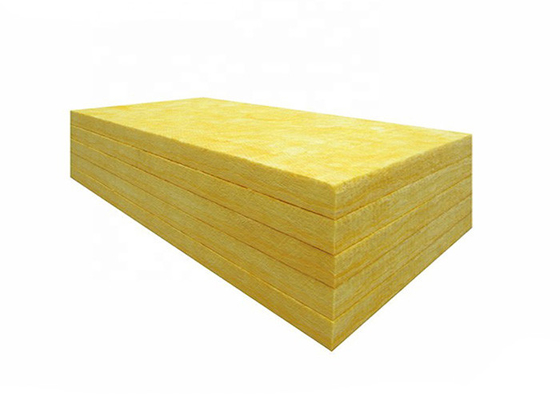 25mm Rigid Fiberglass Insulation Sheet Soundproof Fireproof Glass Wool