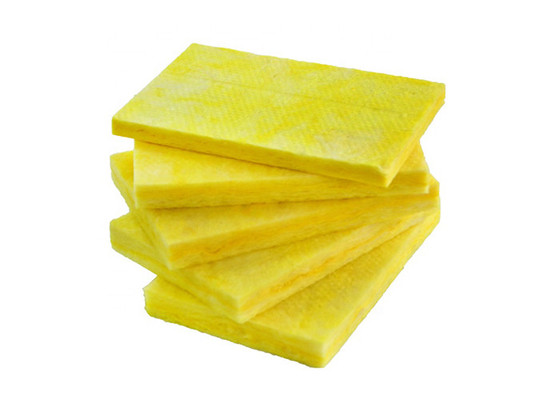 Fireproof Nontoxic Glass Wool Blanket , Flame Retardant Glass Wool Panel