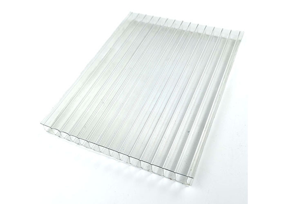 Multiscene Twin Wall Polycarbonate Panels , Heatproof Translucent Roofing Sheets