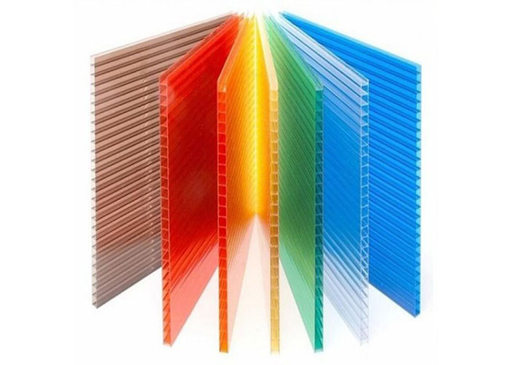 Plastic Corrugated Roofing Polycarbonate Sheet Transparent For Greenhouse