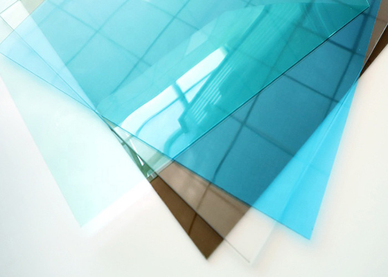 Moistureproof Harmless Plastic PC Sheet , Transparent Solid Polycarbonate Panels
