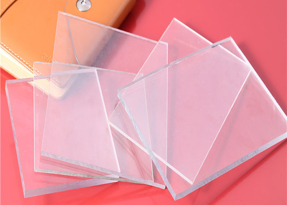 Lightweight Clear Solid Polycarbonate Sheet Weatherproof For Greenhouse