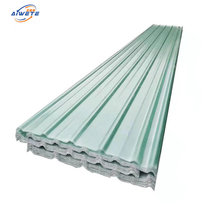 Nontoxic Transparent Polycarbonate Roof Tiles Anticorrosive Multiscene