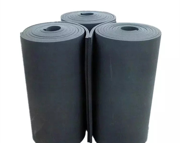 Harmless Nitrile Sheet For Insulation , Fire Retardant Acoustic Rubber Sheet