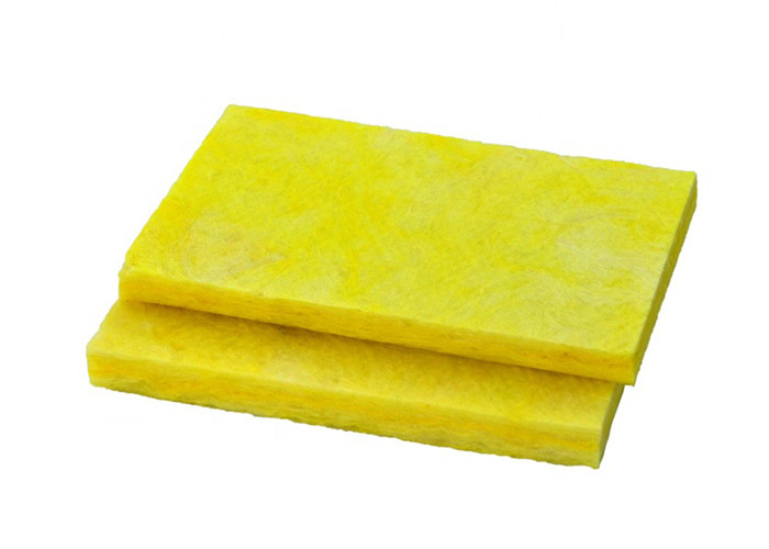 Fireproof Nontoxic Glass Wool Blanket , Flame Retardant Glass Wool Panel