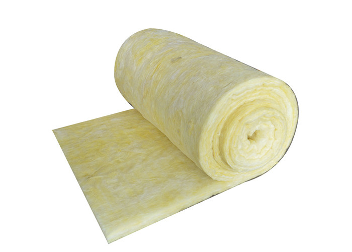 Weather Resistant Fiber Glass Wool Insulation Thickened Nontoxic