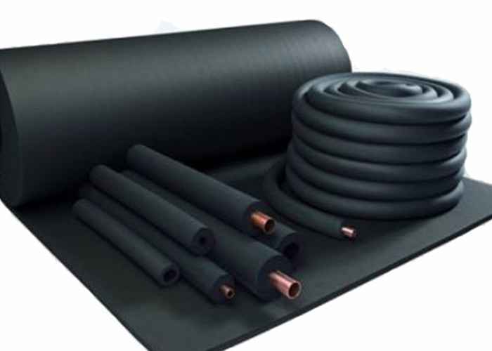 Thickness 9-30mm Rubber Insulation Sheet Roll Heatproof Durable