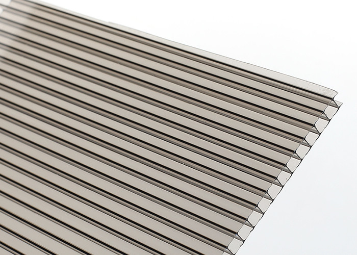 Flame Retardant PC Hollow Board , Multifunctional Greenhouse Roof Panels