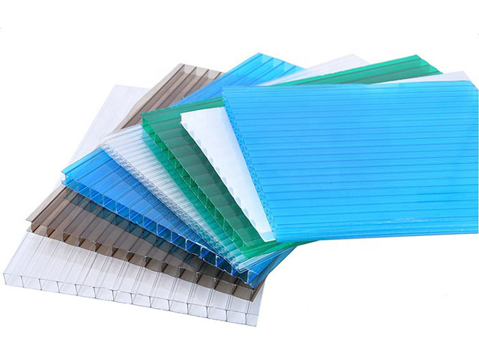 Plastic Corrugated Roofing Polycarbonate Sheet Transparent For Greenhouse