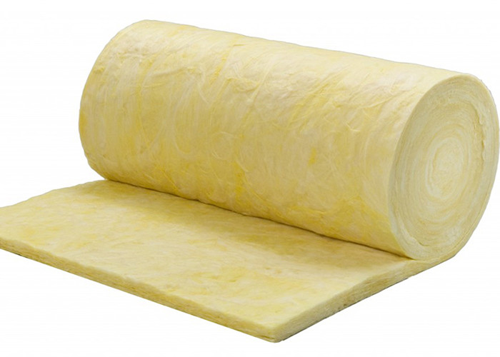 Waterproof Stable Glass Wool Blanket , Indoor Fiberglass Sound
